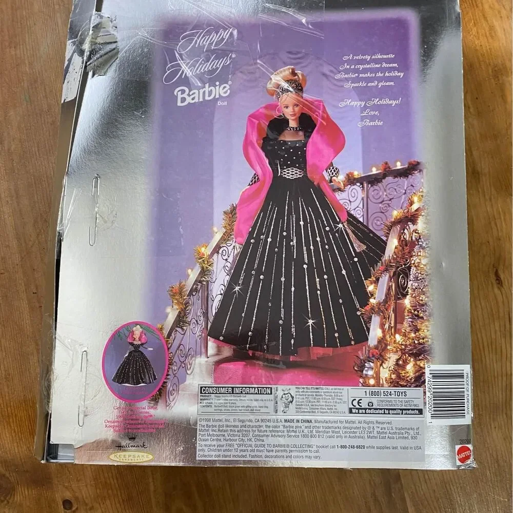 Barbie Holiday Christmas 1998 Happy Holidays